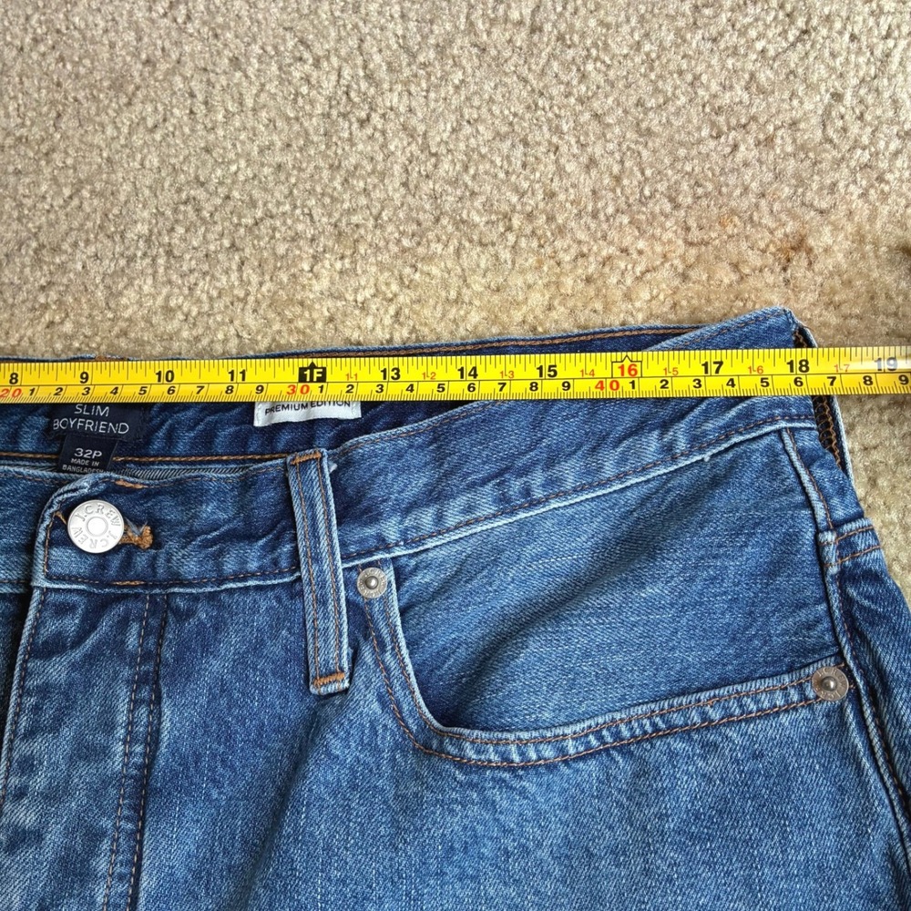 J Crew Patchwork Ankle Cropped Slim Boyfriend Jea… - image 7